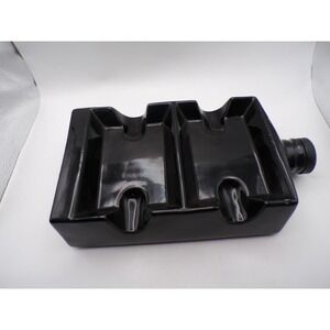 Vintage Regal China Calvert Whiskey Ceramic Bar Bottle Ashtray Card Deck Holder